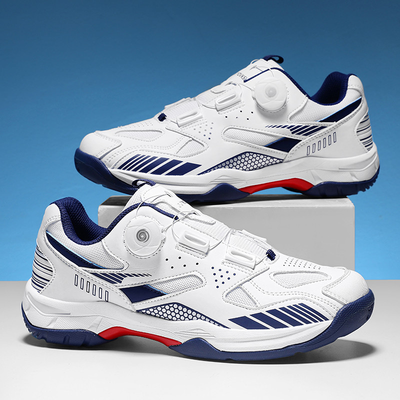 Multicolor sapatos de badminton botão Net badminton Universal casal mesmo estilo antiderrapante resistente ao desgaste