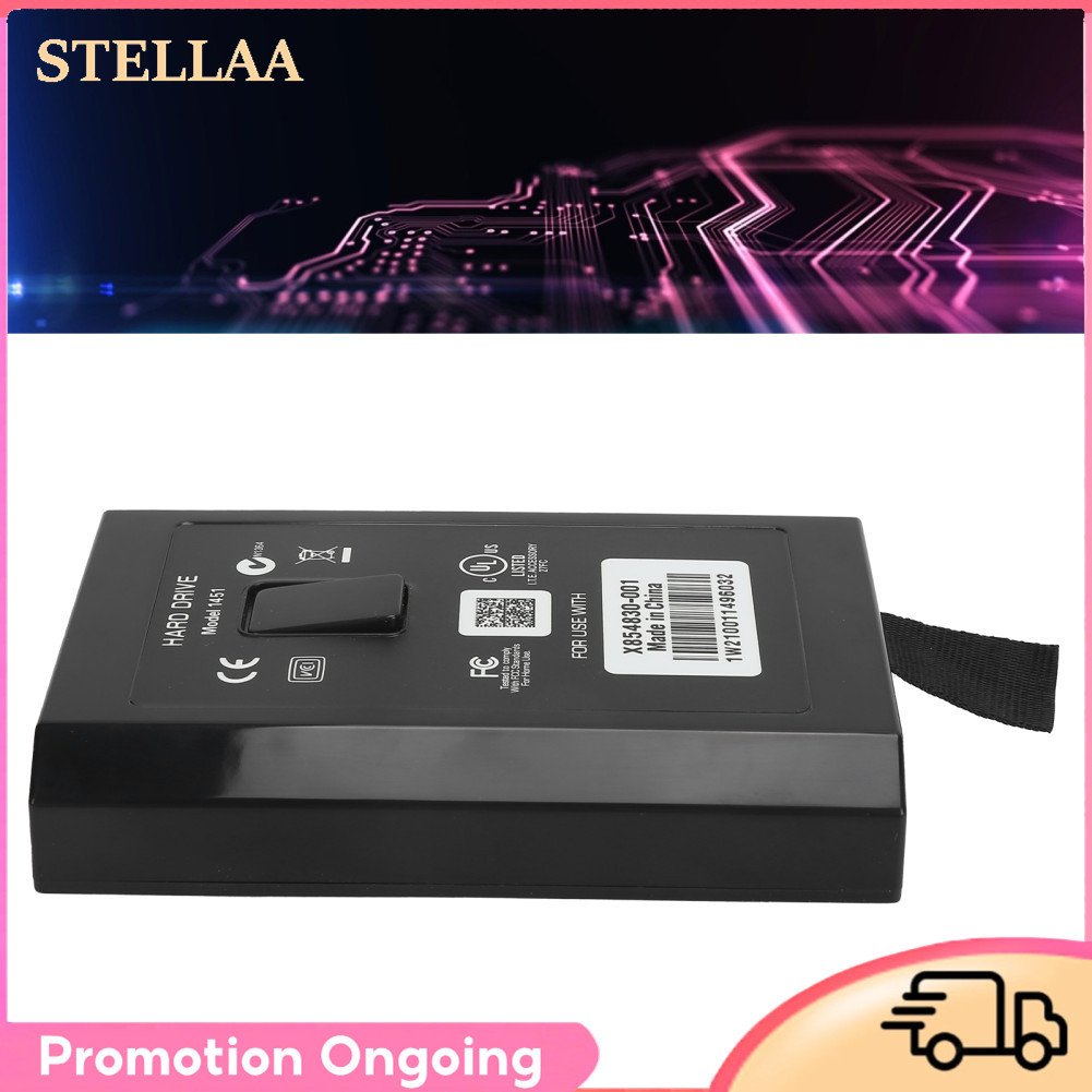 Stellaa Disco rígido interno de 250 GB para disco HDD do console de jogos XBOX 360 Slim