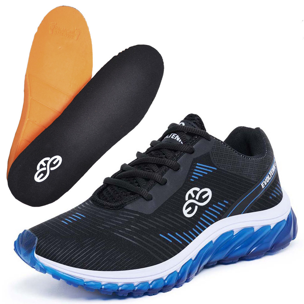 Tênis Fitness Masculino Esportivo Palmilha Gel Academia Corrida Confortável Exclusivo
