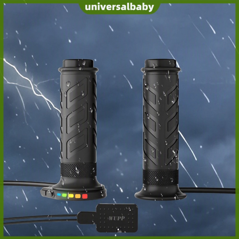 Apertos Aquecidos Para Guiador ATV Aquecedor De Polegar Com Interruptor Duplo LED Colorido De 5 Níveis 22 Mm [universalb