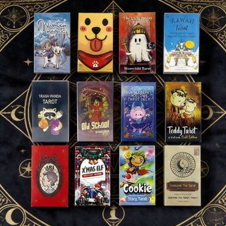 2026 novo estilo cartas de tarô clássico iniciantes começando cartas pesadelo antes do natal jogo de tabuleiro mágico de