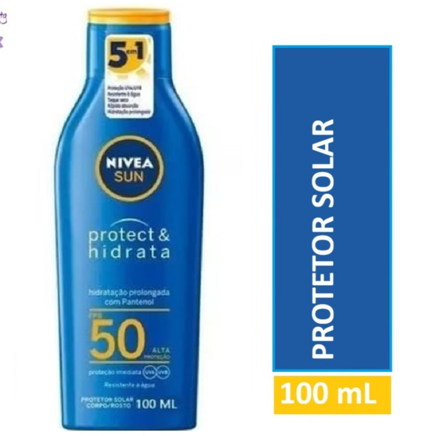 Protetor Solar Nivea FPS 50 Sun Protect & Hidrata 100ml — imagem 2 de 2