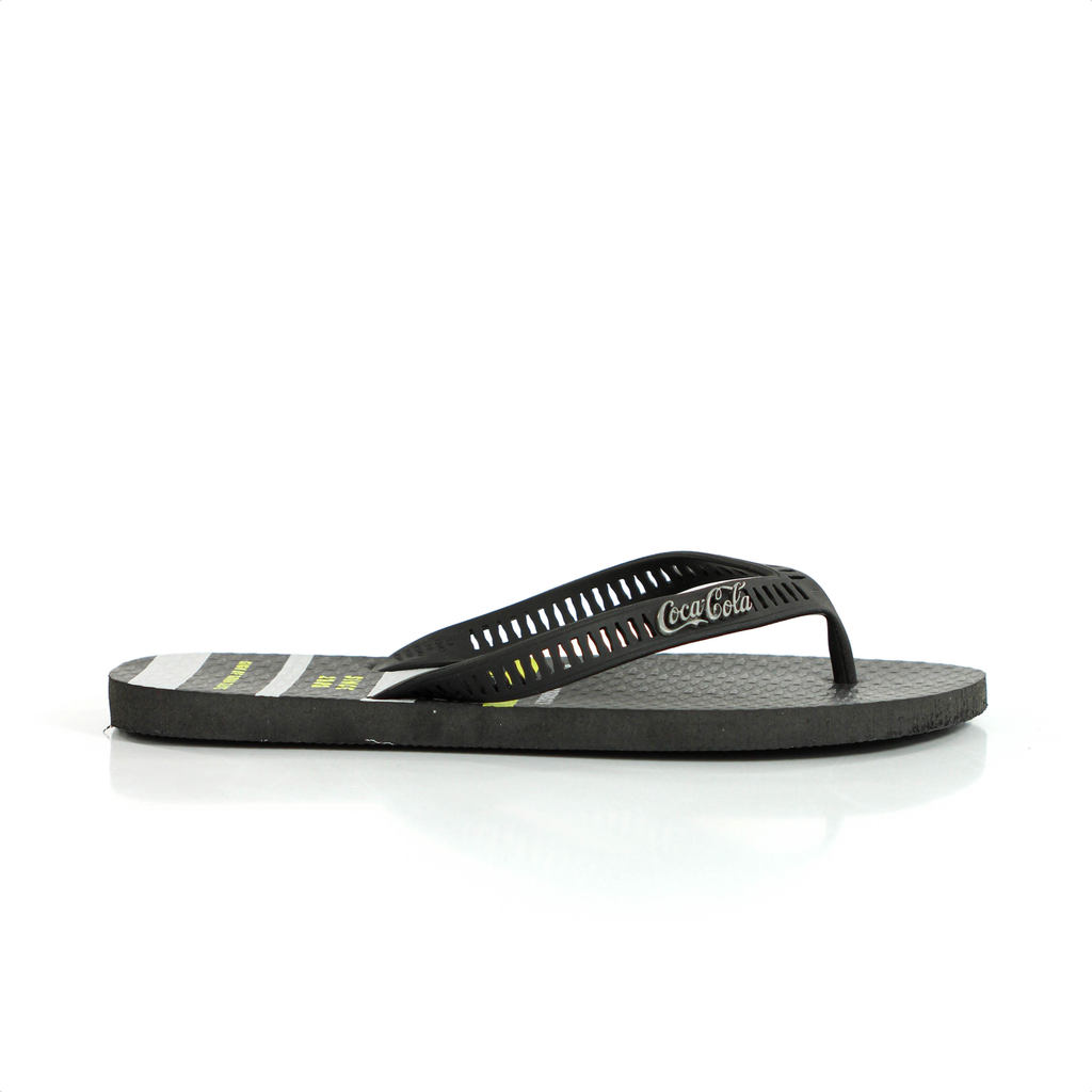 Chinelo Coca Cola Since 1886 Barclay 2 Preto - Masculino — imagem 2 de 2