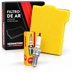 Filtro de Ar + Vela de Ignição Ngk Lander 250 2007-2015 / Teneré 2011-2015