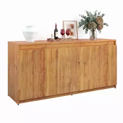 Balcão Buffet Aparador 3 Portas Linux Viero