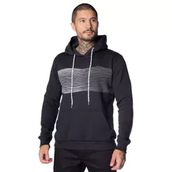 Moletom Masculino Dixie Canguru Preto