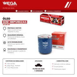 Filtro de Oleo HYUNDAI HR 2007 a 2021 – WEGA JFO0505P