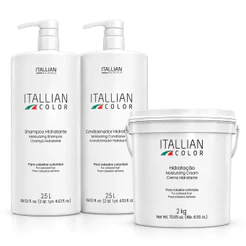 Kit Shampoo e Condicionador 2,5 Lts Hidratação 2kg