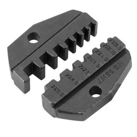 Matriz/mordente WX-25WF para alicate prensa terminais AP 510 VONDER