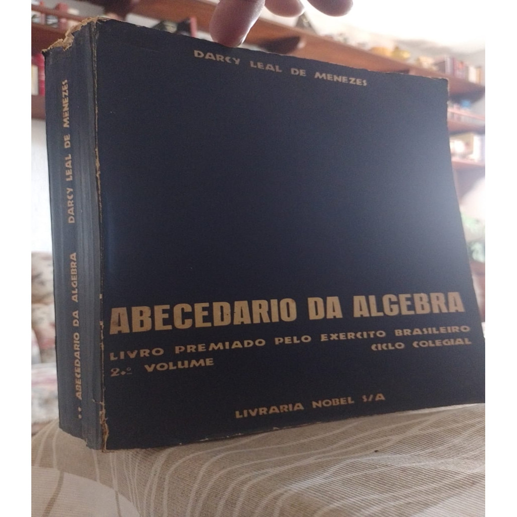 abecedario da algebra volume 2 autor darcy leal de menezes