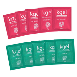 Kit 10 Sachê Lubrificante Intimo Kgel Revenda em Oferta na Shopee