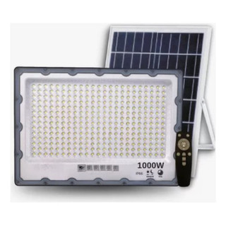 Refletor Forte 1000W via energia Solar A Prova D'agua 1000w Luz Branco Frio Ry Iluminação LED Jardim com Controle