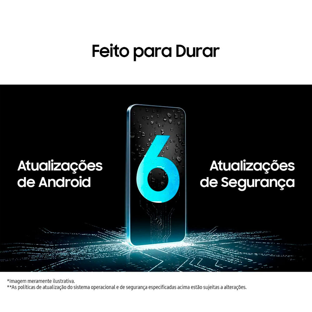 Smartphone Samsung Galaxy A16 128GB Preto - detalhe