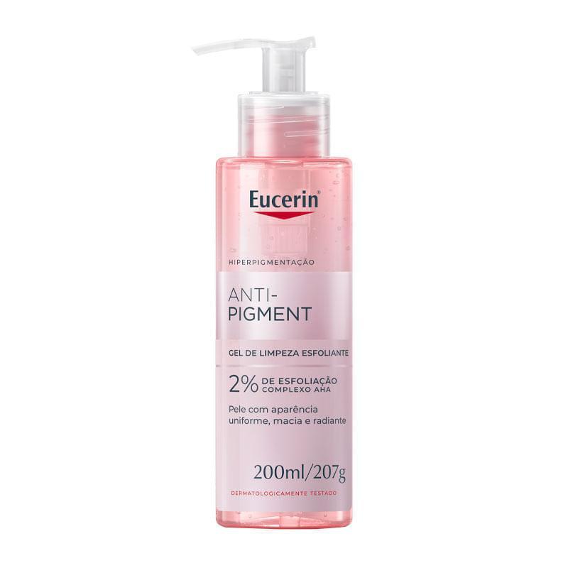 Gel de Limpeza Esfoliante Facial Eucerin Anti-Pigment 200ml em Oferta na Shopee