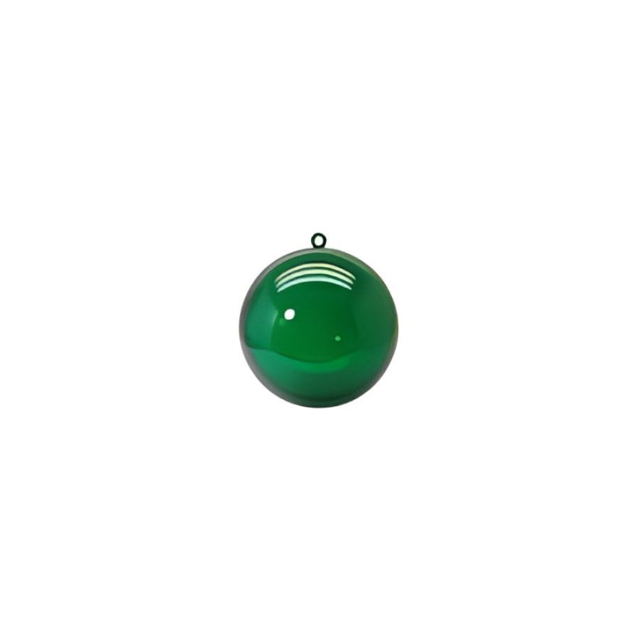 Bola de Acrílico Verde - 6,5cm - 10 unidades - Rizzo