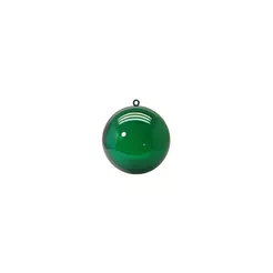 Bola de Acrílico Verde - 6,5cm - 10 unidades - Rizzo