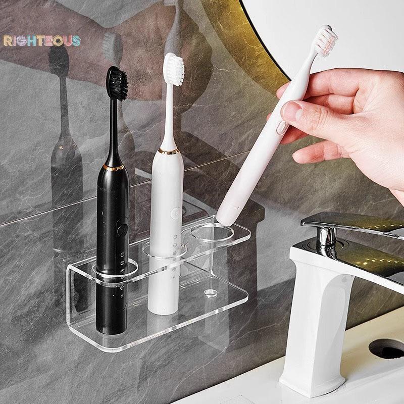 Rightrous Suporte De Escova De Dentes Não Perfurado , Base Elétrica , Economia De Espaço , Montagem Na Parede , Acessóri