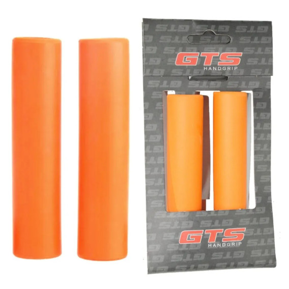 Manopla Punho Silicone GTS Luva Bicicleta Macia Sem Plug para Bike