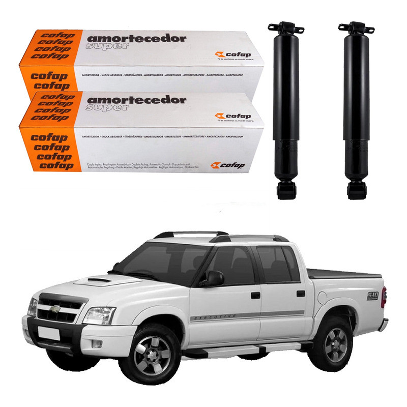 Par Amortecedor Traseiro Cofap S10 2.4 2008 A 2012 em Oferta na Shopee