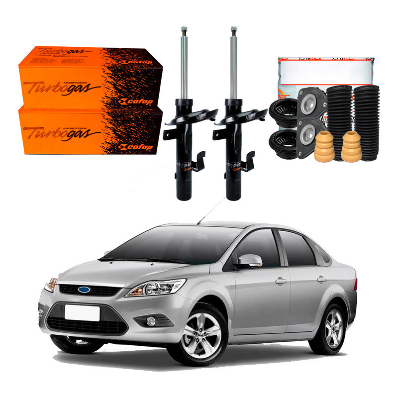 Kit Amortecedor Dianteiro, Focus Sedan 1.6 16v 2008 A 2013