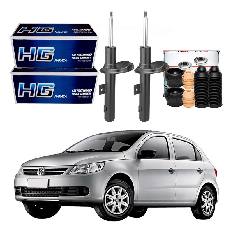 Kit Amortecedor Dianteiro, Gol G5 1.0 1.6 2008 A 2013
