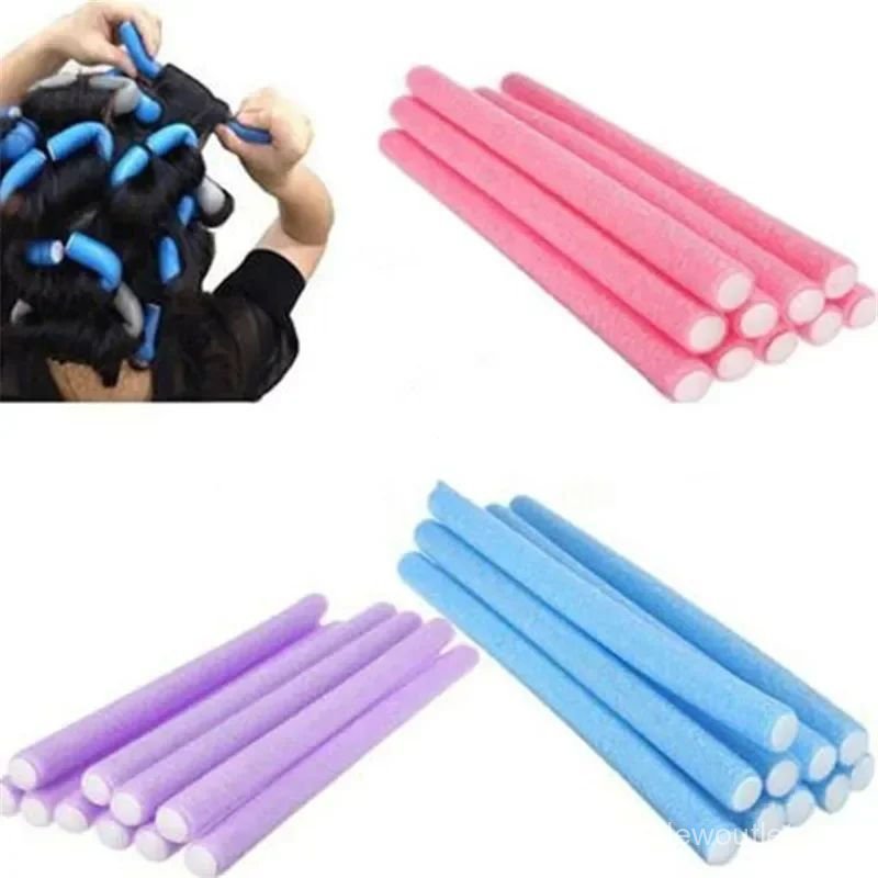 Modelador De Esponja De 10 Peças , Torção Multifuncional , Sem Onda De Calor , Ferramentas De Modelagem De Cabelo , Core