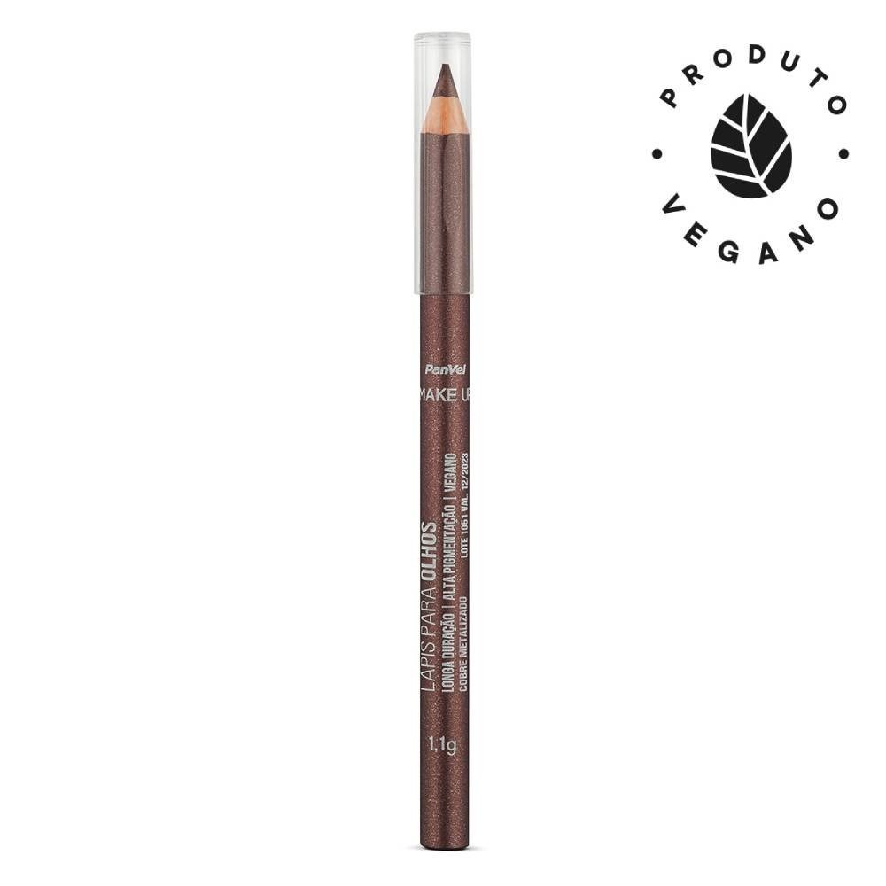 Lapis Para Olhos Panvel Make Up Metalizado Cobre 1,1g