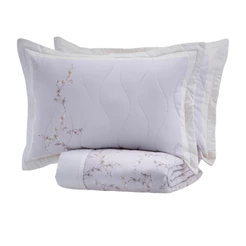 Cobre leito 300 Fios Satinée Kacyumara Cherry