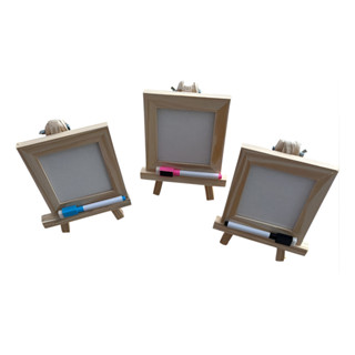 Kit Mini Lousa Branca E Mini Cavalete De Madeira Branco Mimo Brindes Lembrancinhas em Oferta na Shopee