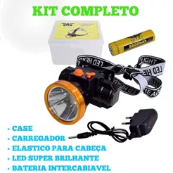 LANTERNA CABEÇA LUZ JWS JY-8900