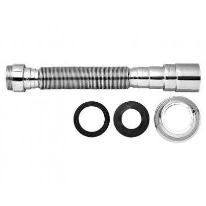 Sifao Tubo Extensivo Cromado C/ Canopla 72cm - Blukit