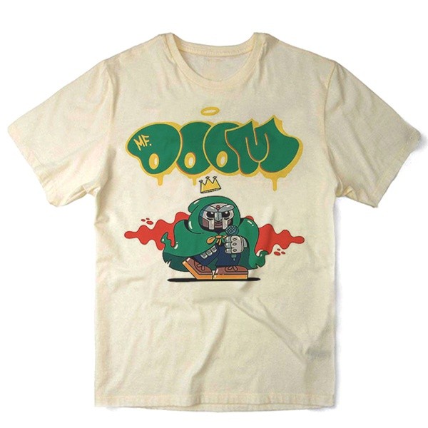 Camiseta Algodao MF Doom Rapper Hip Hop Trap Trapper Swag Rap Hype Plus size Envio Imediato
