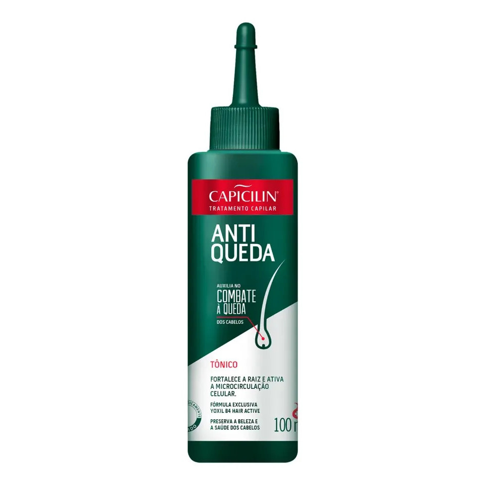 Tônico Capilar Antiqueda Tratamento Capilar 100ml Capicilin