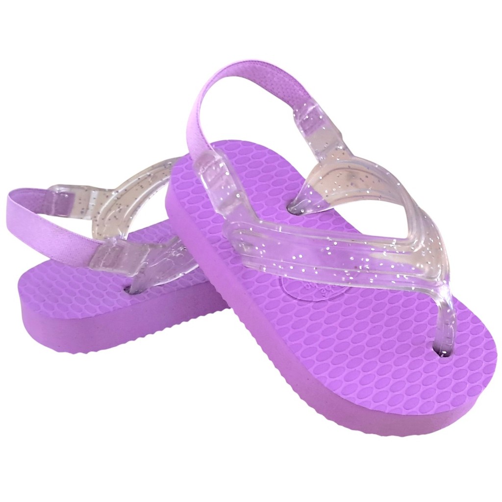 Chinelo Com Elástico Bebê Infantil Feminina Bebê Cegonha
