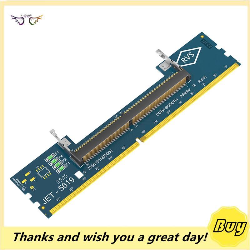 Laptop SO Ddr4 RAM Para Placa Adaptadora Ddr4 De Mesa , Testador De Memória DIMM 4 Conversor Ddr4