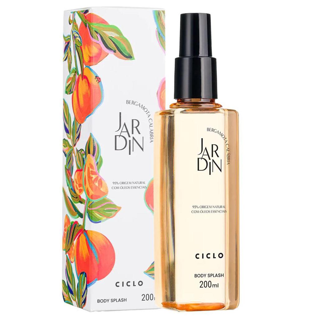 Body Splash Jardin Bergamota Calábria Desodorante Corporal 200ml Ciclo Cosmetico