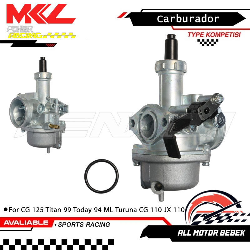 Carburador Completo CG 125 Titan 99 Today 94 ML Turuna CG 110 JX 110
