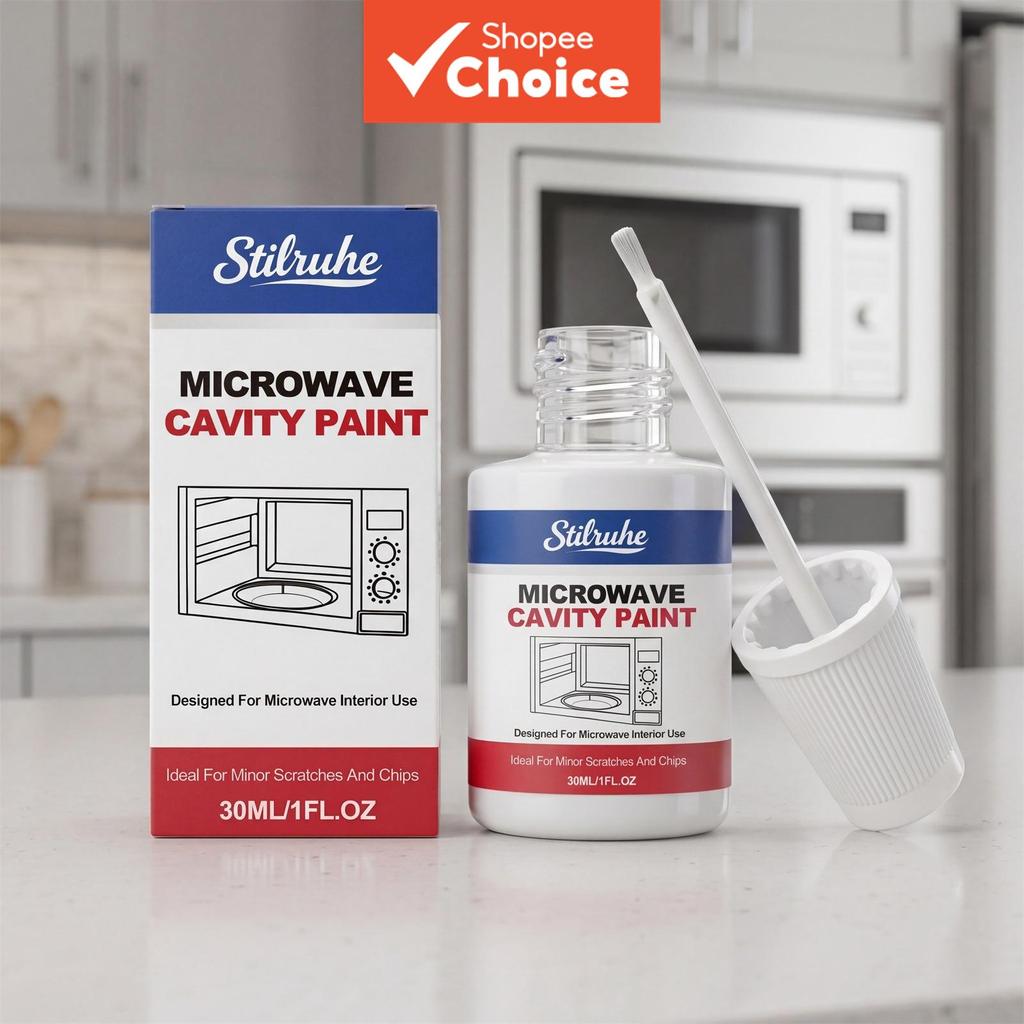 Pintura 30ml Da Cavidade Micro-Ondas Peça Única , Revestimento Interno Resistente Ao Calor Cerâmico Do Forno Antiferruge