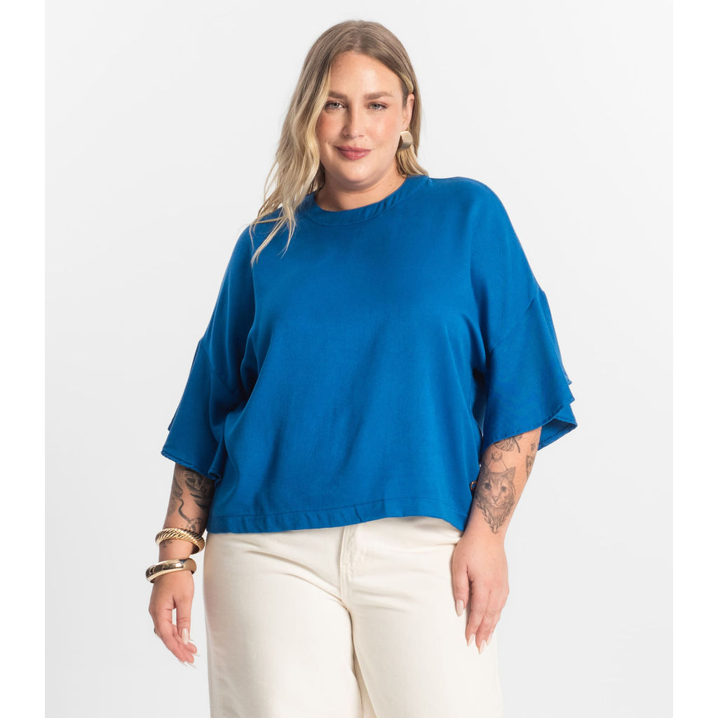 Blusa Feminina Secret Glam Azul