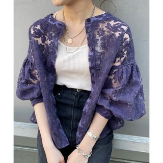 Lotte versão coreana de venda quente japonês pequeno Cardigan All-match bordado flor renda pequeno casaco lanterna manga