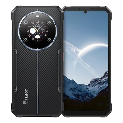 Smartphone Fossibot F109s Nfc 4g Robusto 10600mah 24gb/256gb+nf Preto Resistente