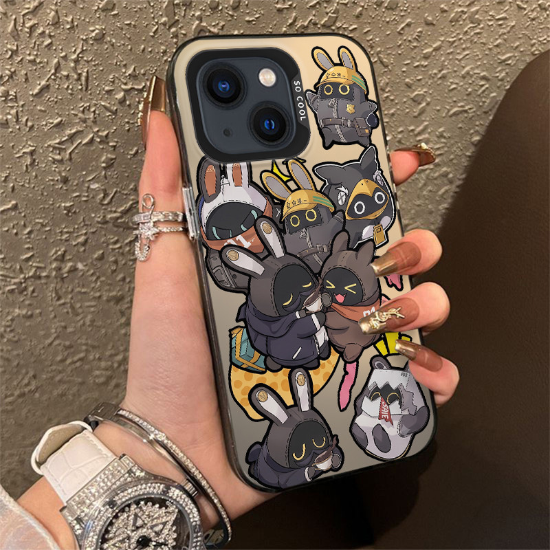 Capa De Arte Sprite De Coelho Escuro Para Samsung Galaxy A02S A03 A04 A03S A05 A05S A06 4G A07 A17 A12 13 A14 A15 A16 A2