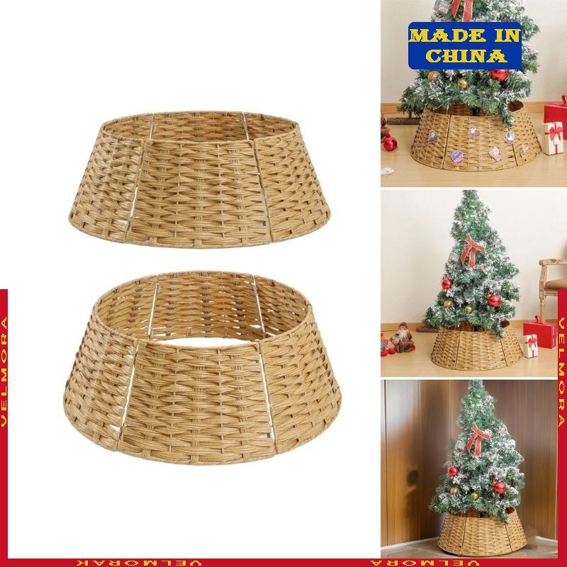 Saia Decorativa Vime Natural Para Árvore Natal, Elegante, Destaque Qualquer Configuração