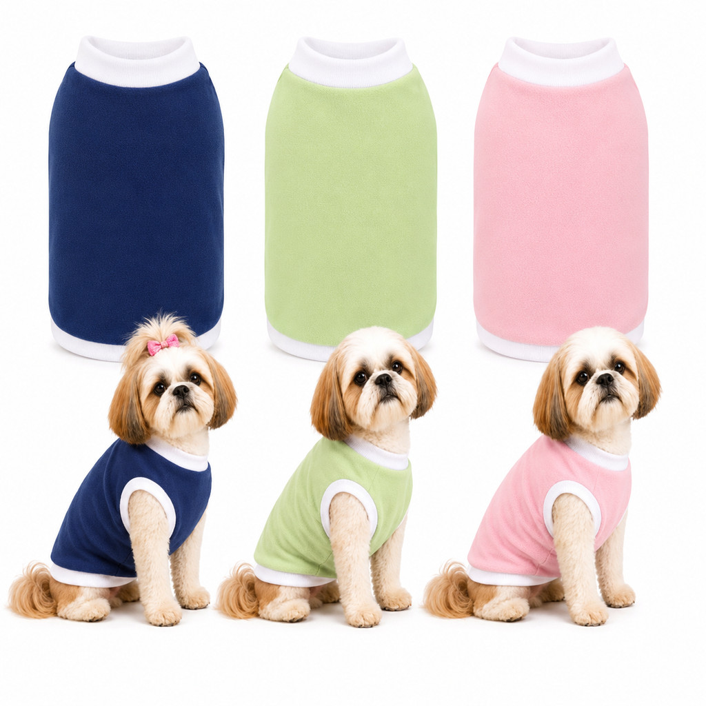Roupa Para Cachorros Roupa Lisa Pet Sueter Para Inverno Tamanhos PP micro ao Ultra GG