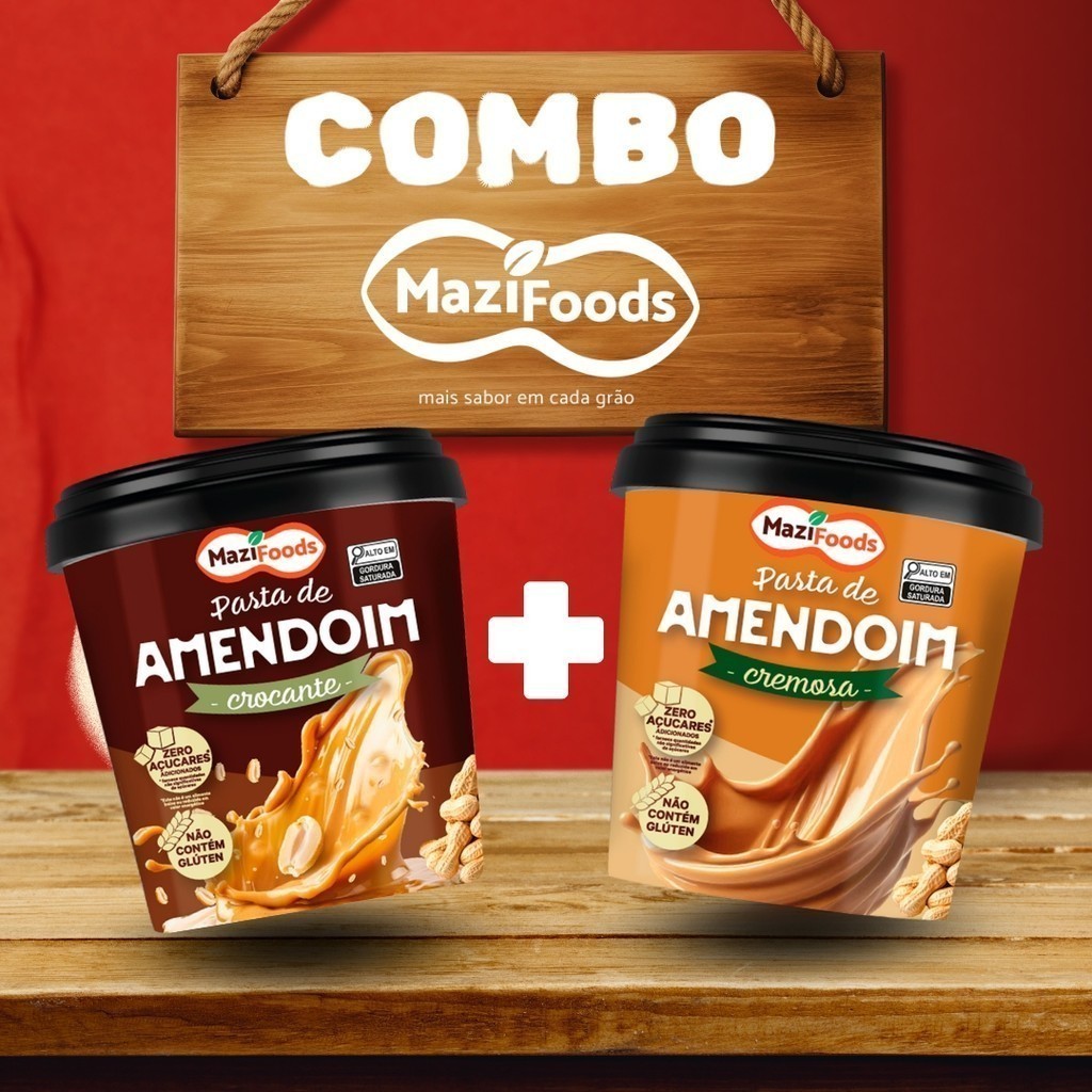 COMBO PASTA DE AMENDOIM 2KG