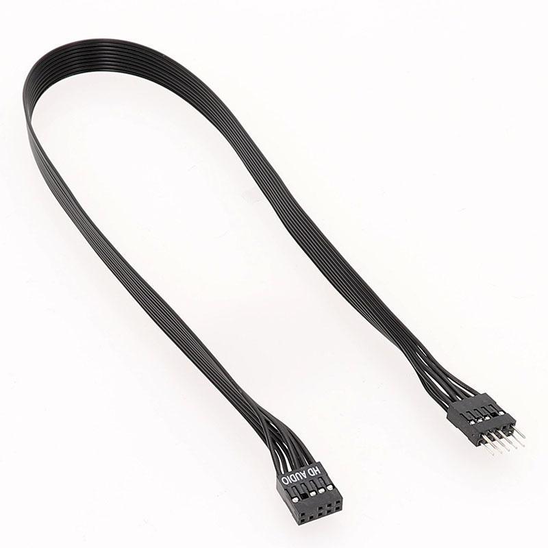 1 Pçs 9 Pinos Macho Para Fêmea DIY Acessórios 20cm/30cm Placa-Mãe Do Computador Frente Usb 9pin 2.0 Cabo De Extensão