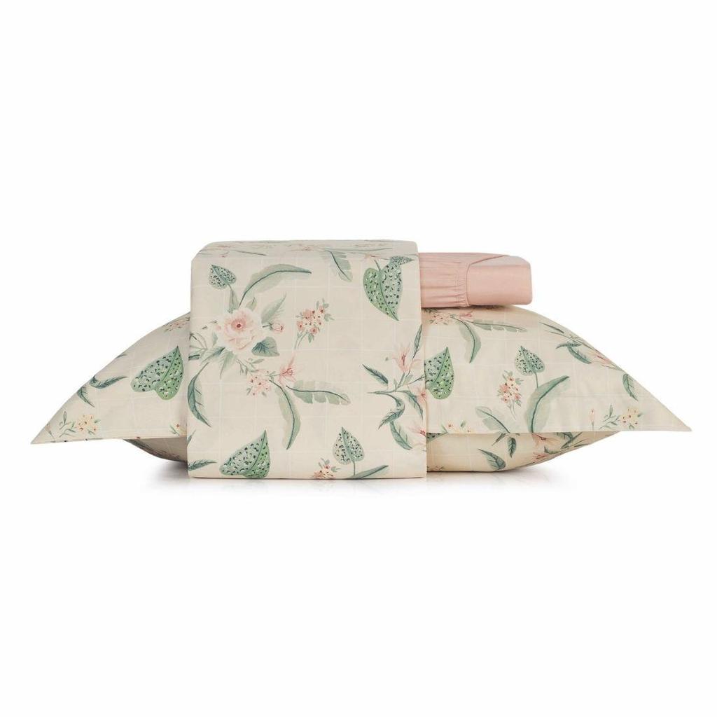 Jogo de Cama Solteiro Altenburg 3 Peças Toque Acetinado Meadow