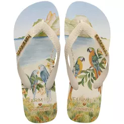 Chinelo Havaianas Farm Rio Antigo
