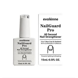 NailGuardProByEolenne, base para unhas de secagem rápida 2 em 1, oetiNailPrimerPolish, 0,5 onças fluidas