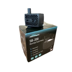 Bomba Submersa Bombinha Fonte De Água Aquário 220 L/h 127v